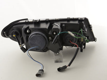 Scheinwerfer Set Angel Eyes BMW 3er E46 Limo/Touring Bj. 02-05 chrom