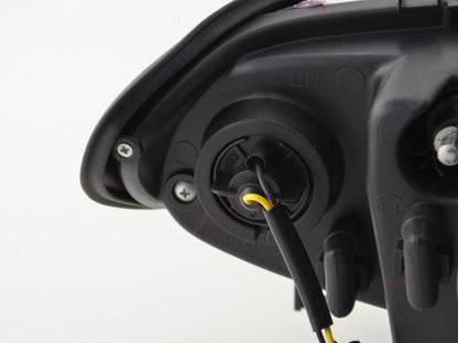 Scheinwerfer Set Angel Eyes BMW 3er E46 Limo/Touring Bj. 02-05 chrom