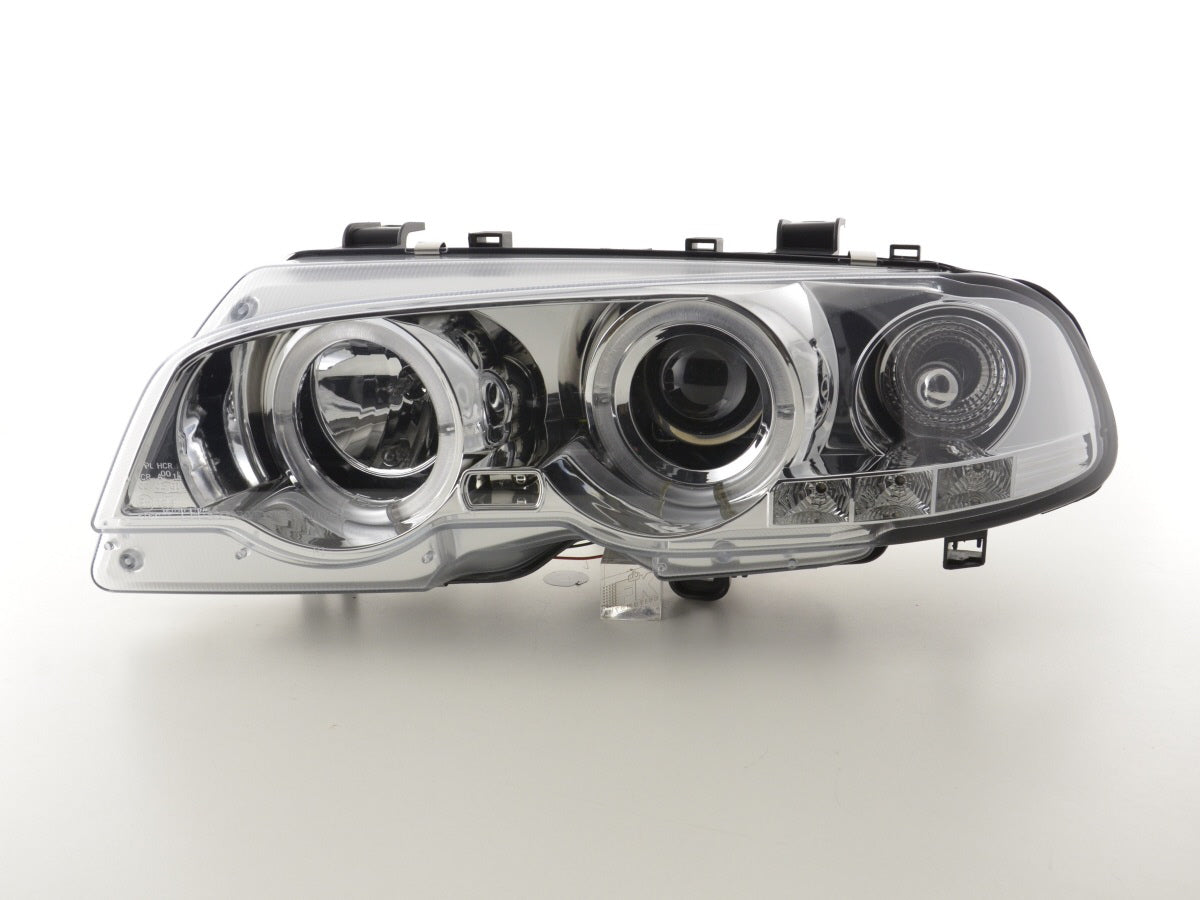 Scheinwerfer Set BMW 3er E46 Coupe/Cabrio Bj. 98-02 chrom