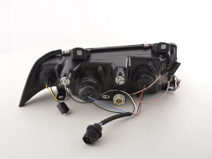 Scheinwerfer Set Angel Eyes CCFL BMW 3er E36 Coupe/Cabrio Bj. 92-98 schwarz