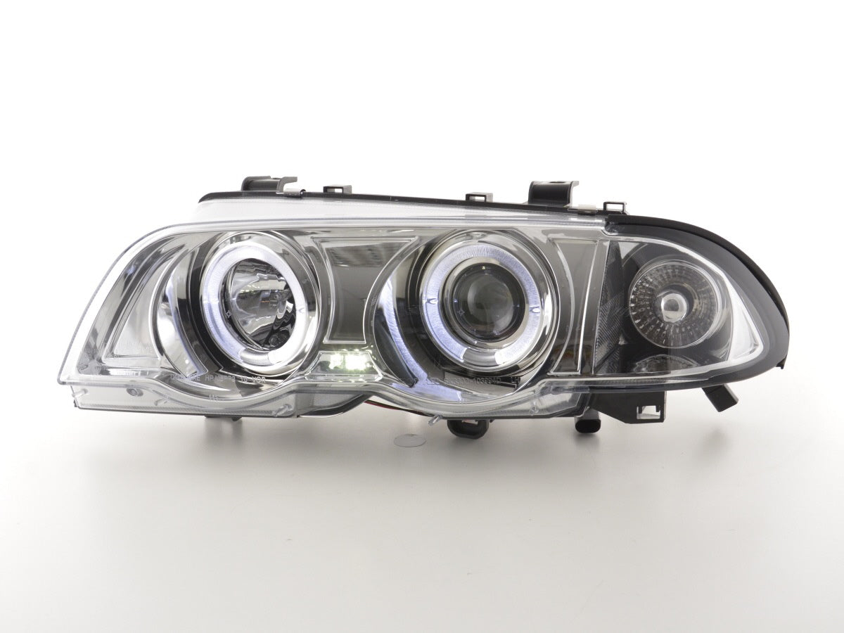 Scheinwerfer Set BMW 3er Limo Typ E46  98-01 chrom
