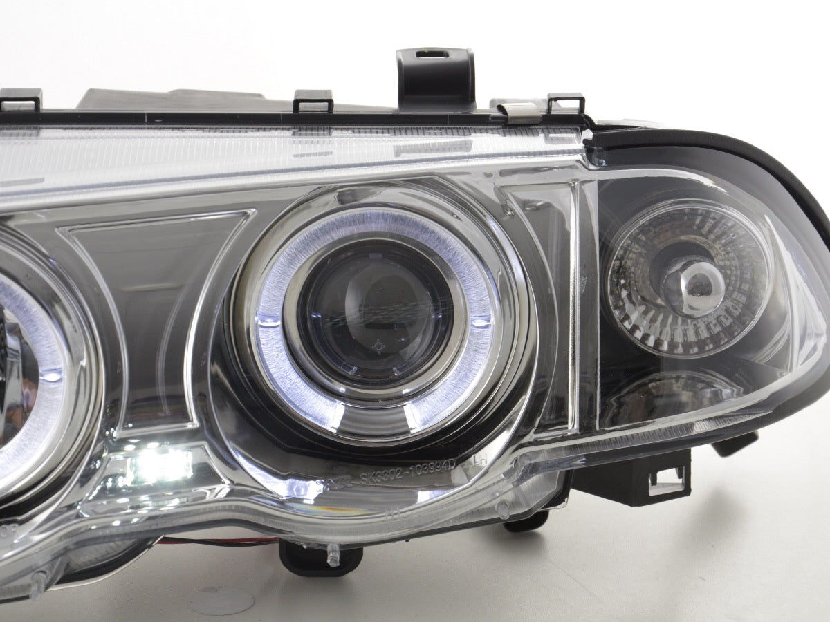 Scheinwerfer Set BMW 3er Limo Typ E46  98-01 chrom