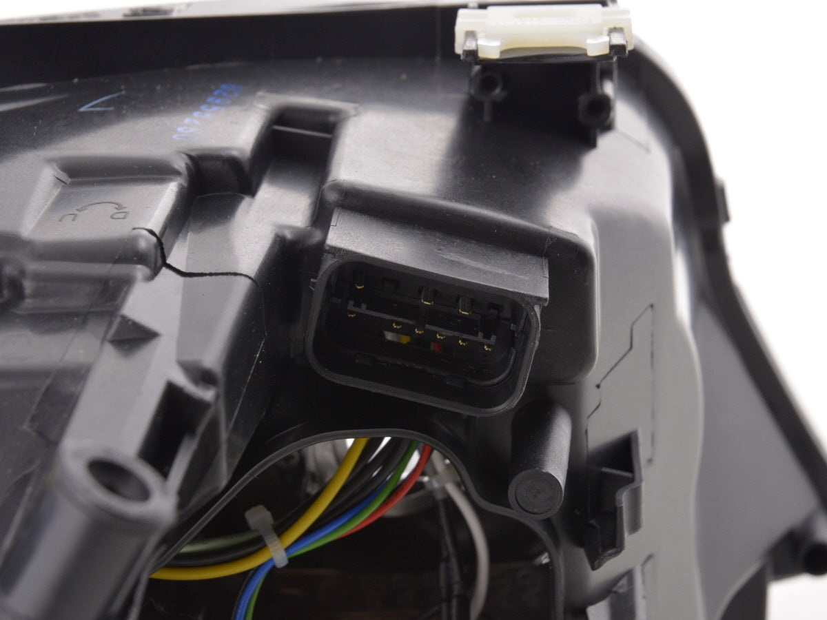 Scheinwerfer Set Angel Eyes LED BMW 3er E90/E91 Bj. 2005-2011 schwarz