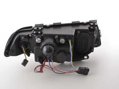 Scheinwerfer Set BMW 7er Typ E38 Bj. 95-98 schwarz