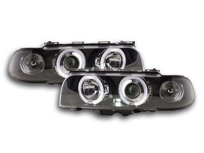 Scheinwerfer Set BMW 7er Typ E38 Bj. 95-98 schwarz