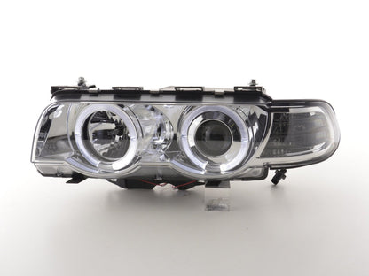 Scheinwerfer Set BMW 7er Typ E38 Bj. 99-02 chrom