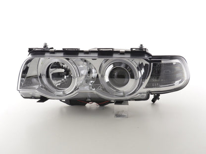 Scheinwerfer Set BMW 7er Typ E38 Bj. 99-02 chrom