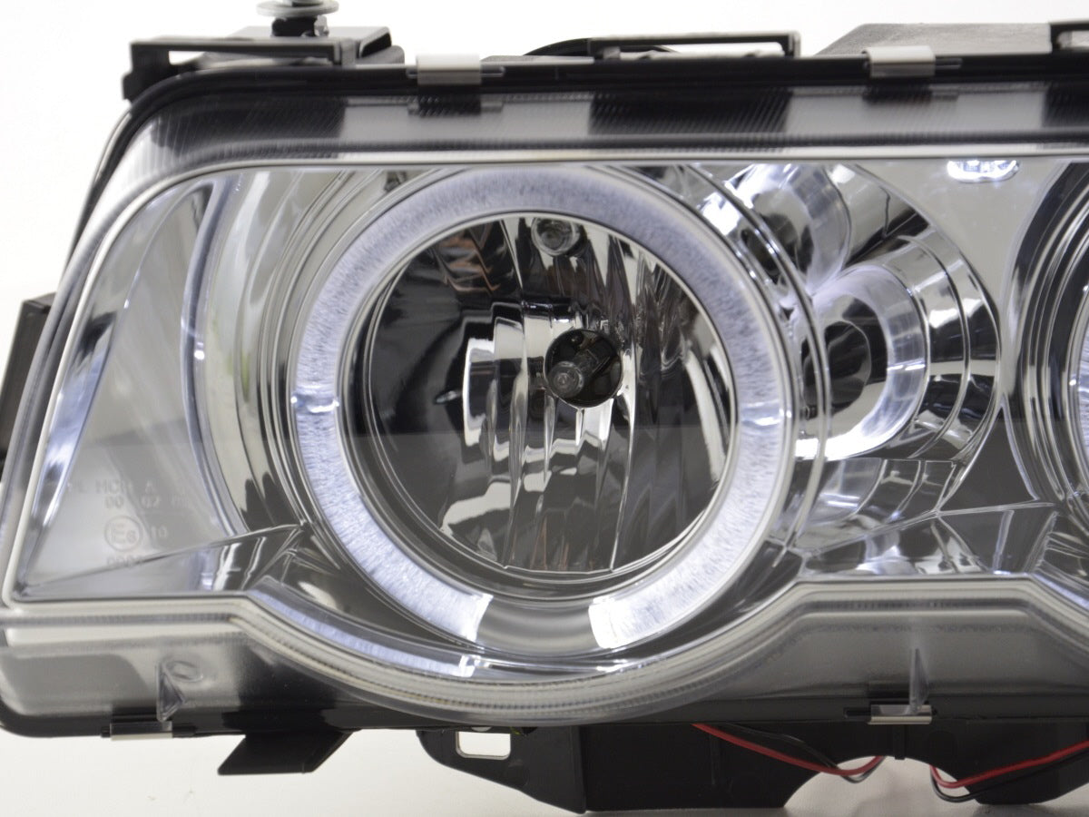 Scheinwerfer Set BMW 7er Typ E38 Bj. 99-02 chrom