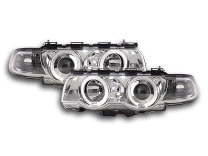 Scheinwerfer Set BMW 7er Typ E38 Bj. 99-02 chrom