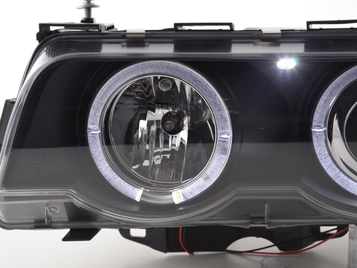 Scheinwerfer BMW 7er Typ E38  99-02 schwarz