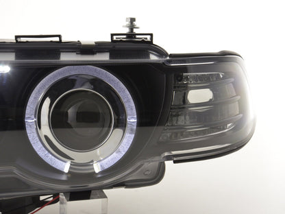 Scheinwerfer BMW 7er Typ E38  99-02 schwarz
