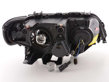 Scheinwerfer Set Angel Eyes BMW X5 Typ E53 Bj. 00-03 schwarz