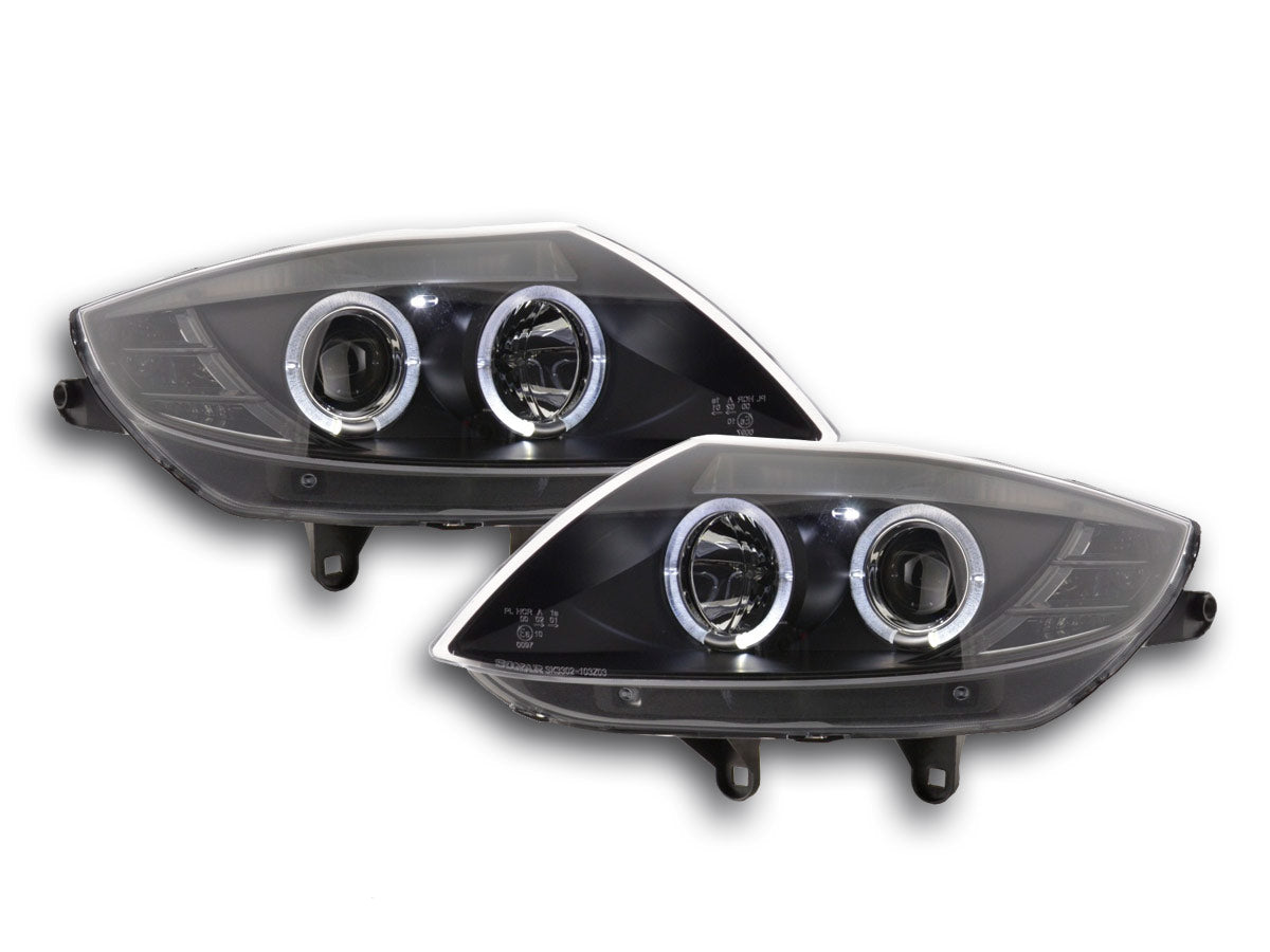 Scheinwerfer Set BMW Z4 Typ E85/E86  03-08 schwarz