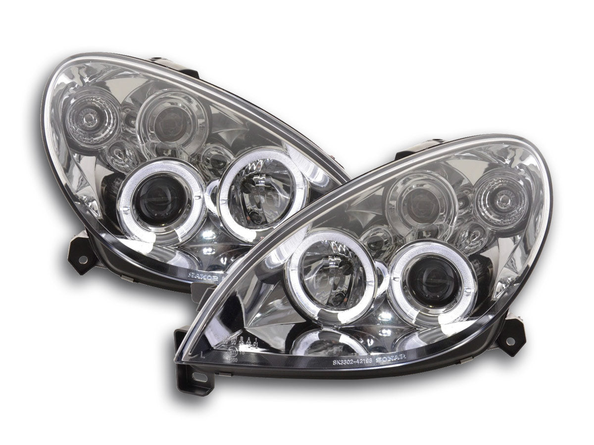 Scheinwerfer Set Citroen Xsara Typ N7 Bj. 00-05 chrom