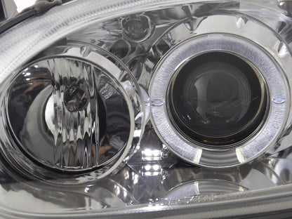 Scheinwerfer Set Ford Escort MK6 / MK7 Bj. 95-09 chrom