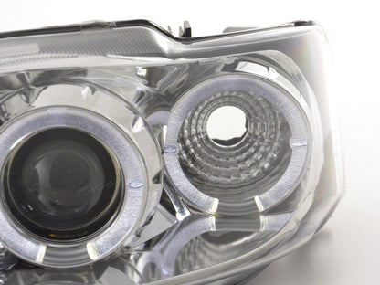 Scheinwerfer Set Ford Escort MK6 / MK7 Bj. 95-09 chrom