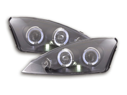 Scheinwerfer Set Ford Focus Bj. 98-01 schwarz