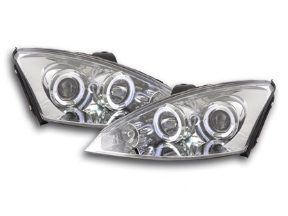 Scheinwerfer Set Ford Focus Bj. 00-04 chrom