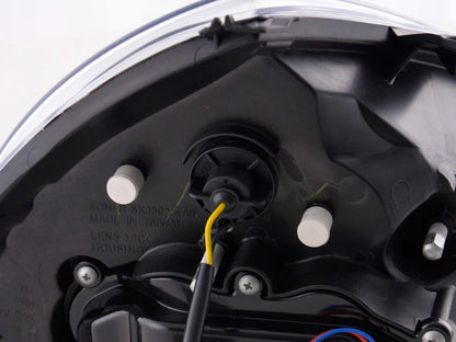 Scheinwerfer Set Angel Eyes Ford KA Typ RBT Bj. 96-08 chrom