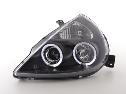Scheinwerfer Set Ford KA Typ RBT Bj. 97- schwarz