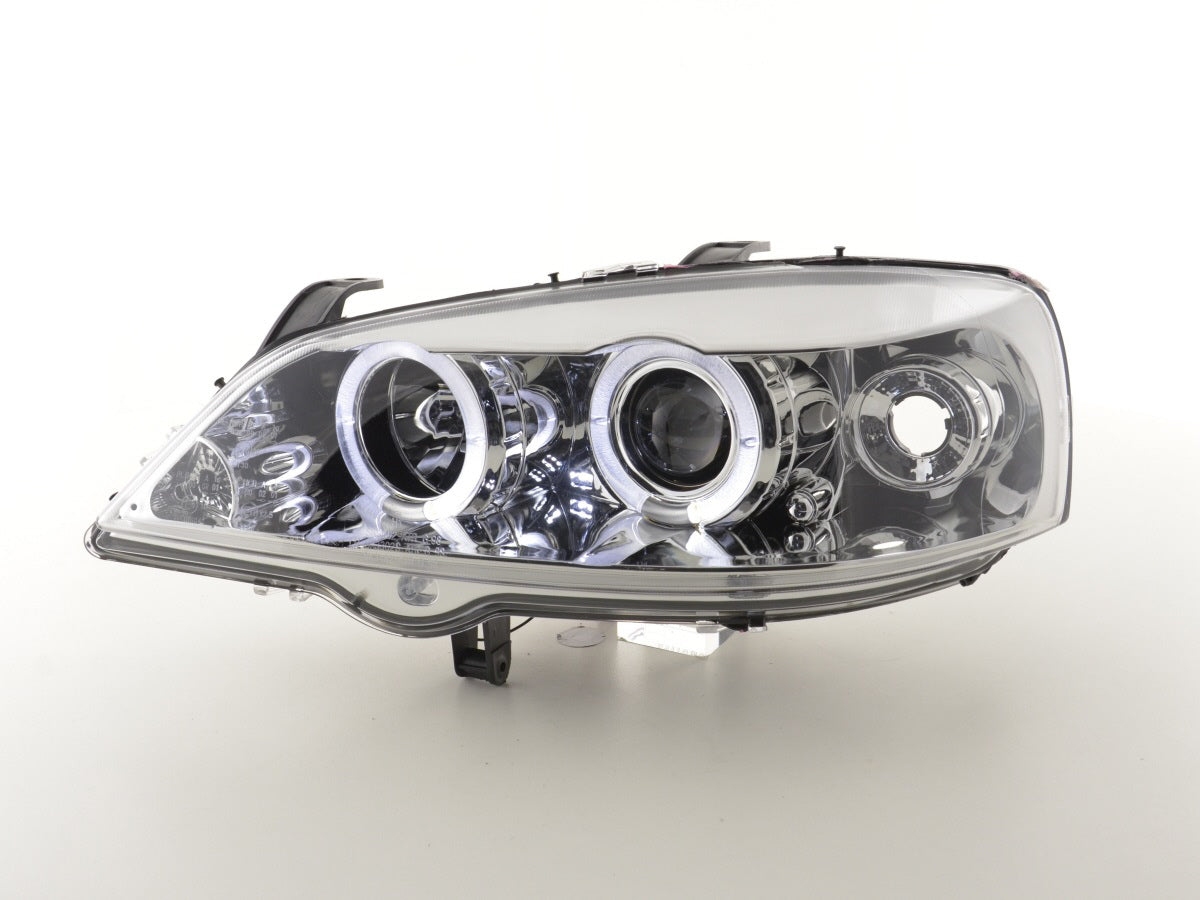Scheinwerfer Set Opel Astra G Bj. 98-03 chrom