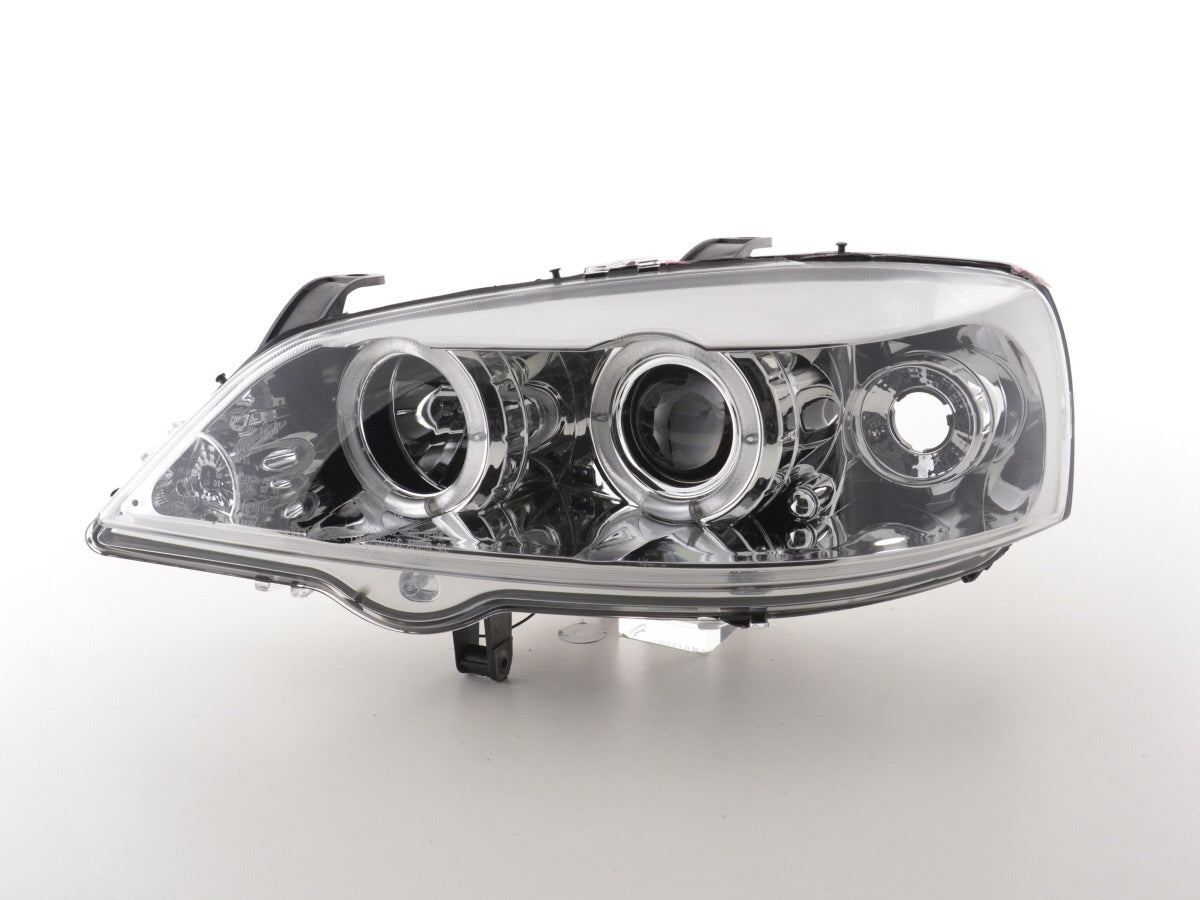 Scheinwerfer Set Opel Astra G Bj. 98-03 chrom