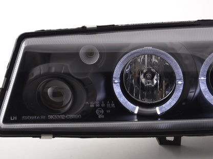 Scheinwerfer Set Opel Calibra  90-98 schwarz