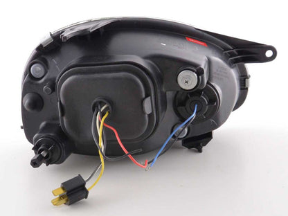 Scheinwerfer Set Angel Eyes Opel Corsa B Bj. 93-00 chrom für Rechtslenker