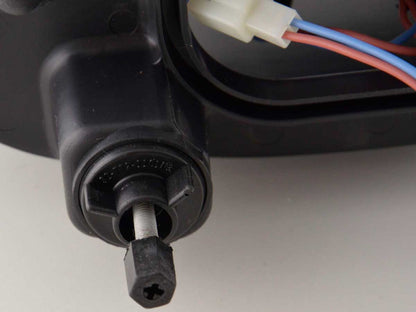 Scheinwerfer Set Angel Eyes Opel Corsa B Bj. 93-00 chrom für Rechtslenker