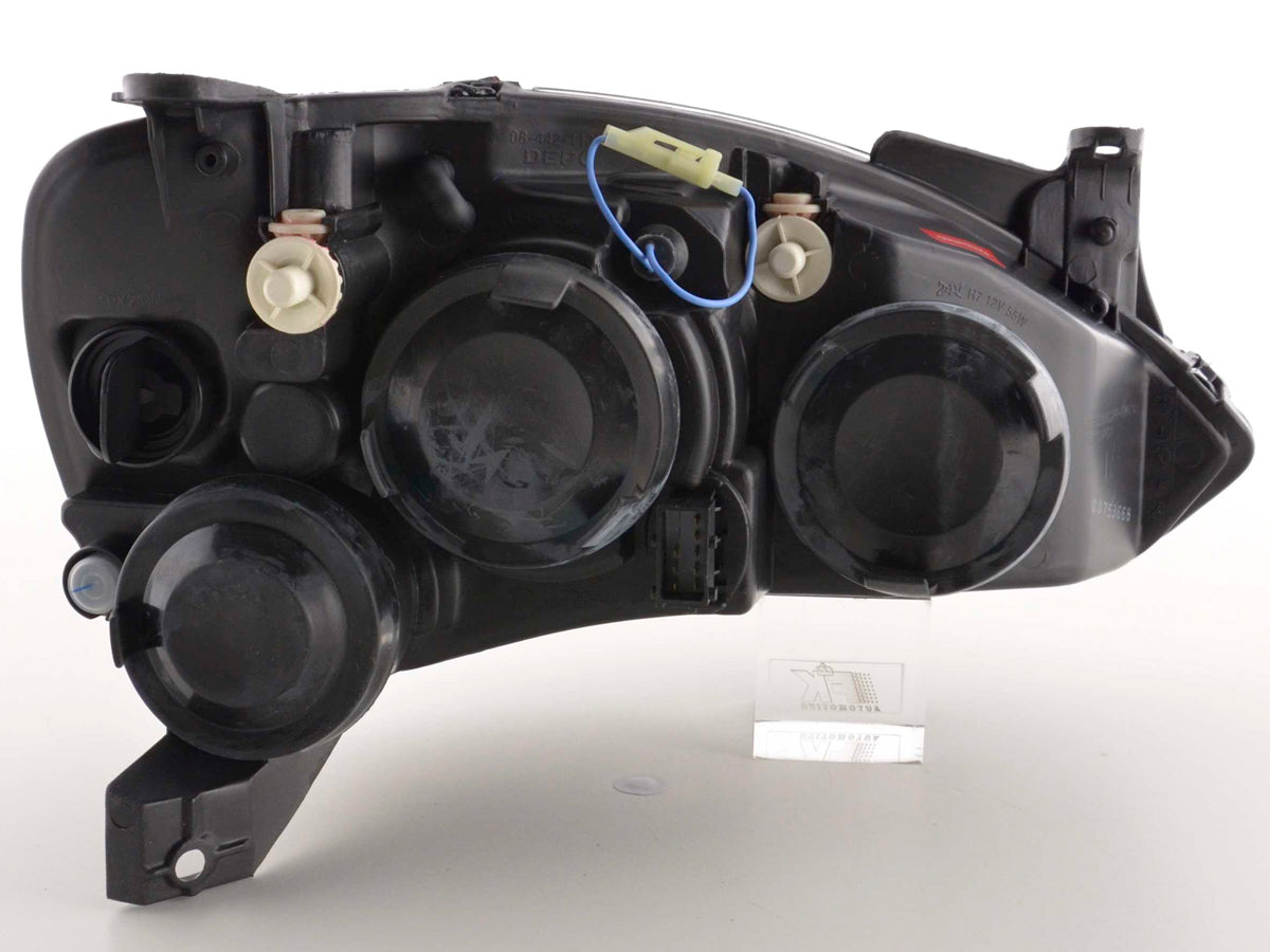 Scheinwerfer Set Angel Eyes Opel Corsa C  01-06 schwarz
