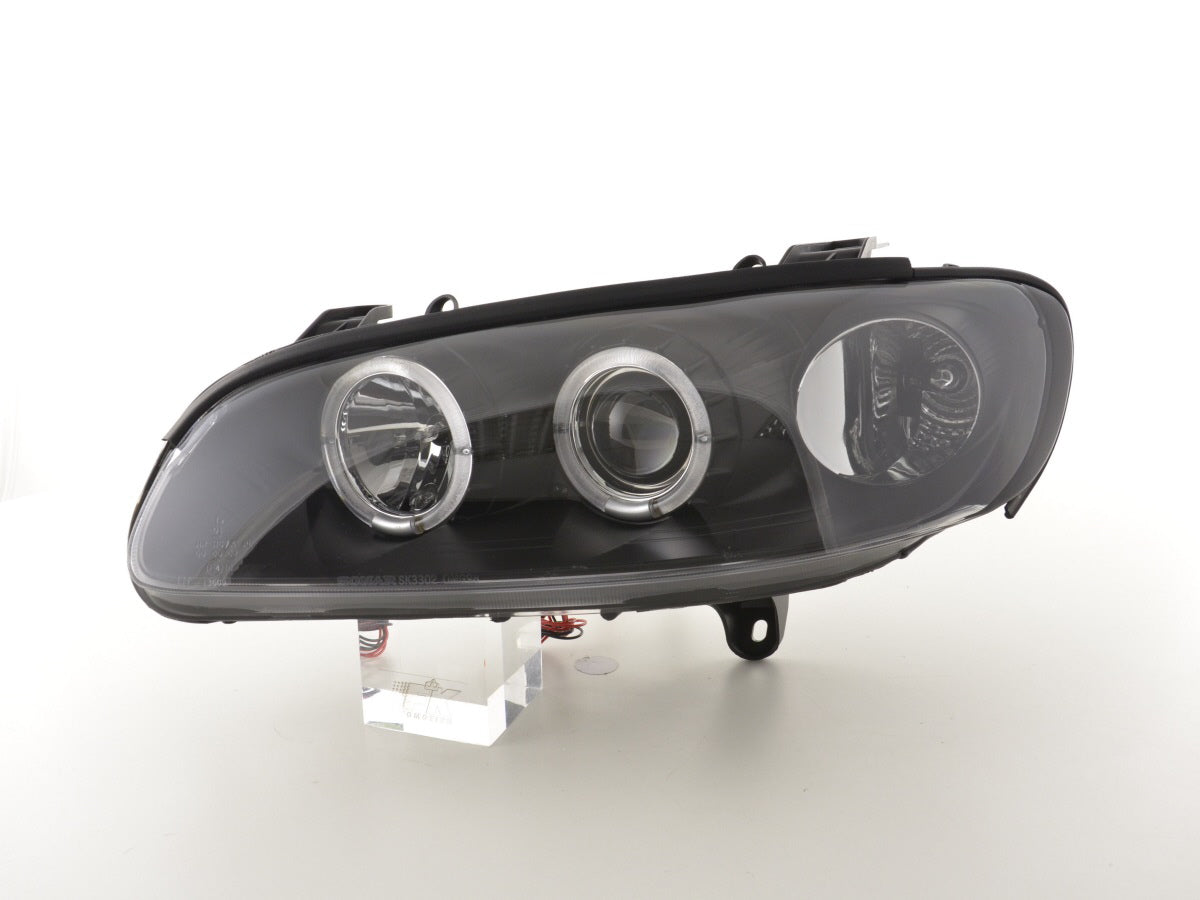 Scheinwerfer Set Opel Omega B  94-99 schwarz