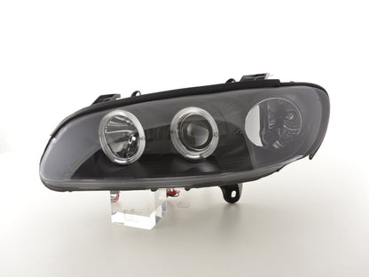 Scheinwerfer Set Opel Omega B  94-99 schwarz