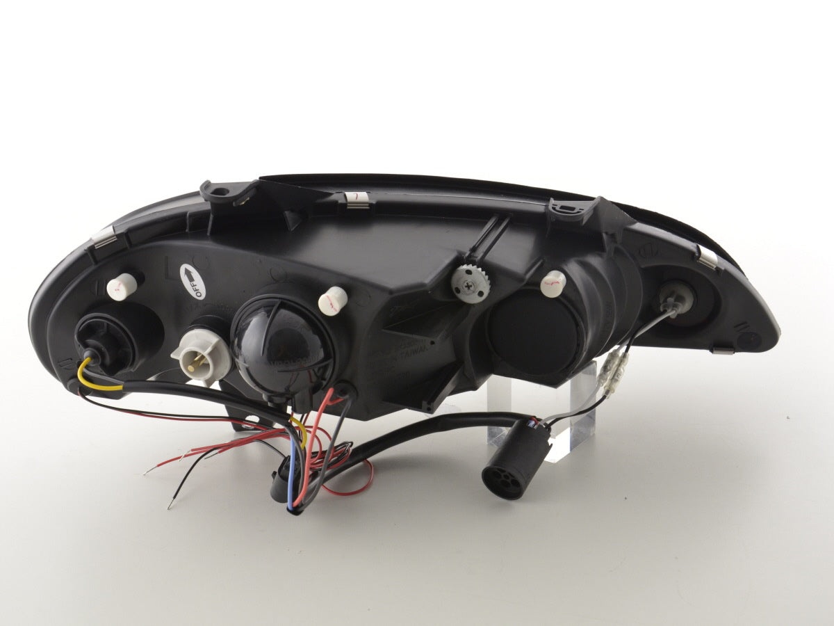 Scheinwerfer Set Angel Eyes Opel Tigra Bj. 95-03 schwarz