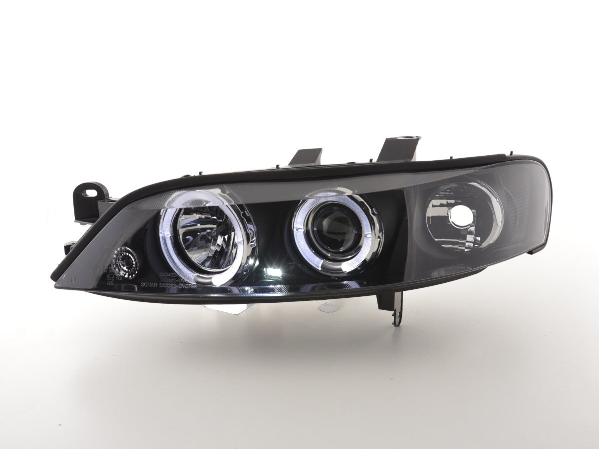 Scheinwerfer Set Opel Vectra B  96-99 schwarz