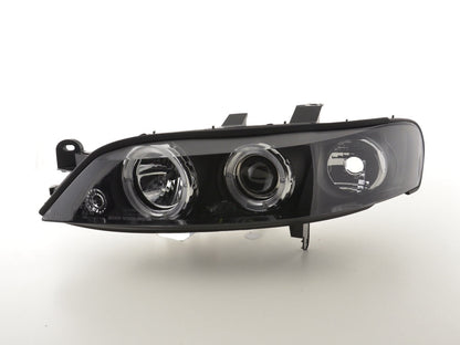 Scheinwerfer Set Opel Vectra B  96-99 schwarz
