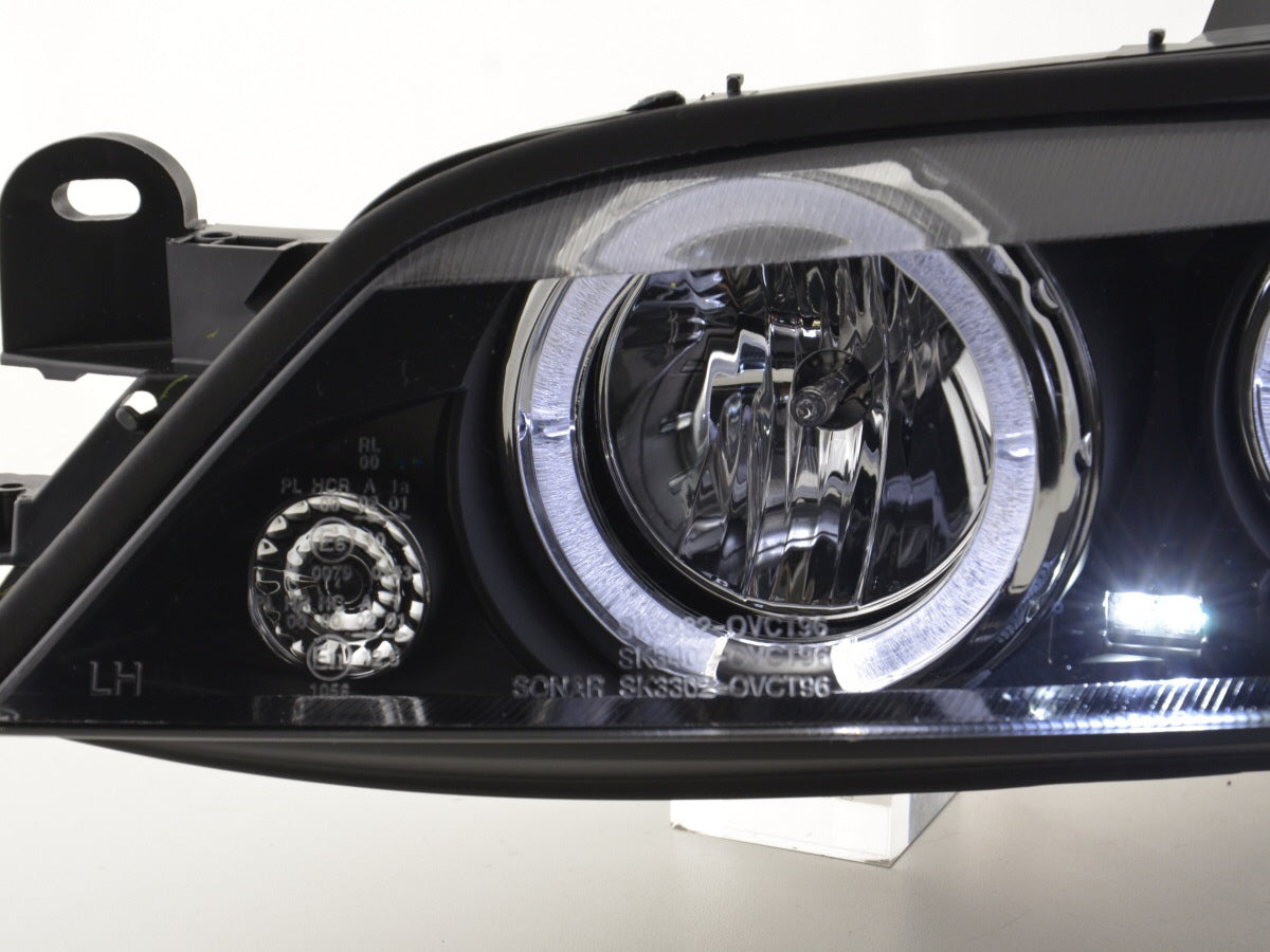 Scheinwerfer Set Opel Vectra B  96-99 schwarz