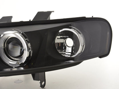 Scheinwerfer Set Opel Vectra B  96-99 schwarz