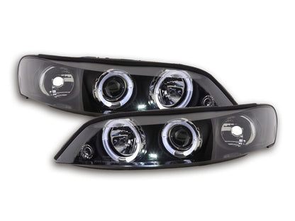 Scheinwerfer Set Opel Vectra B  96-99 schwarz