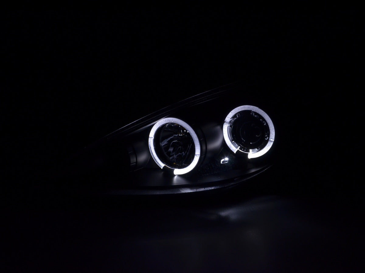 Scheinwerfer Set Peugeot 307 Bj. 01-06 schwarz