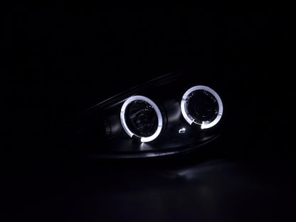 Scheinwerfer Set Peugeot 307 Bj. 01-06 schwarz