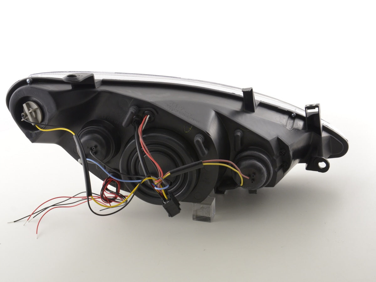 Scheinwerfer Set Peugeot 307 Bj. 01-06 schwarz