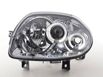 Scheinwerfer Set Renault Clio Typ B Bj. 98-01 chrom