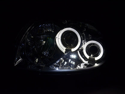 Scheinwerfer Set Renault Clio Typ B Bj. 98-01 chrom