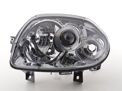Scheinwerfer Set Renault Clio Typ B Bj. 98-01 chrom