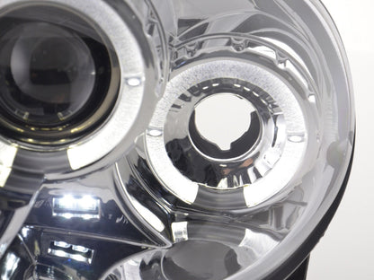 Scheinwerfer Set Renault Clio Typ B Bj. 98-01 chrom