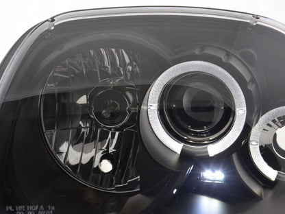 Scheinwerfer Set Renault Clio Typ B Bj. 98-01 schwarz