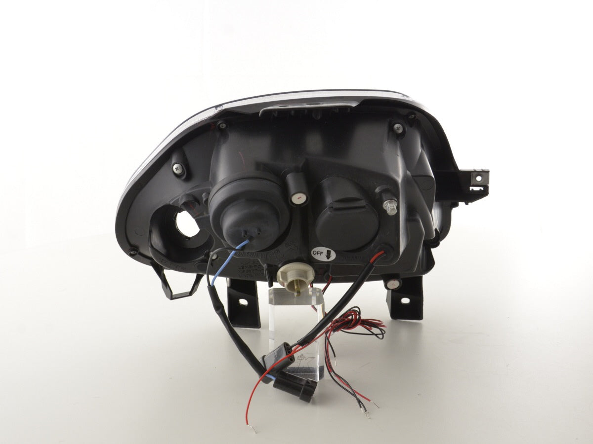Scheinwerfer Set Renault Clio Typ B Bj. 98-01 schwarz