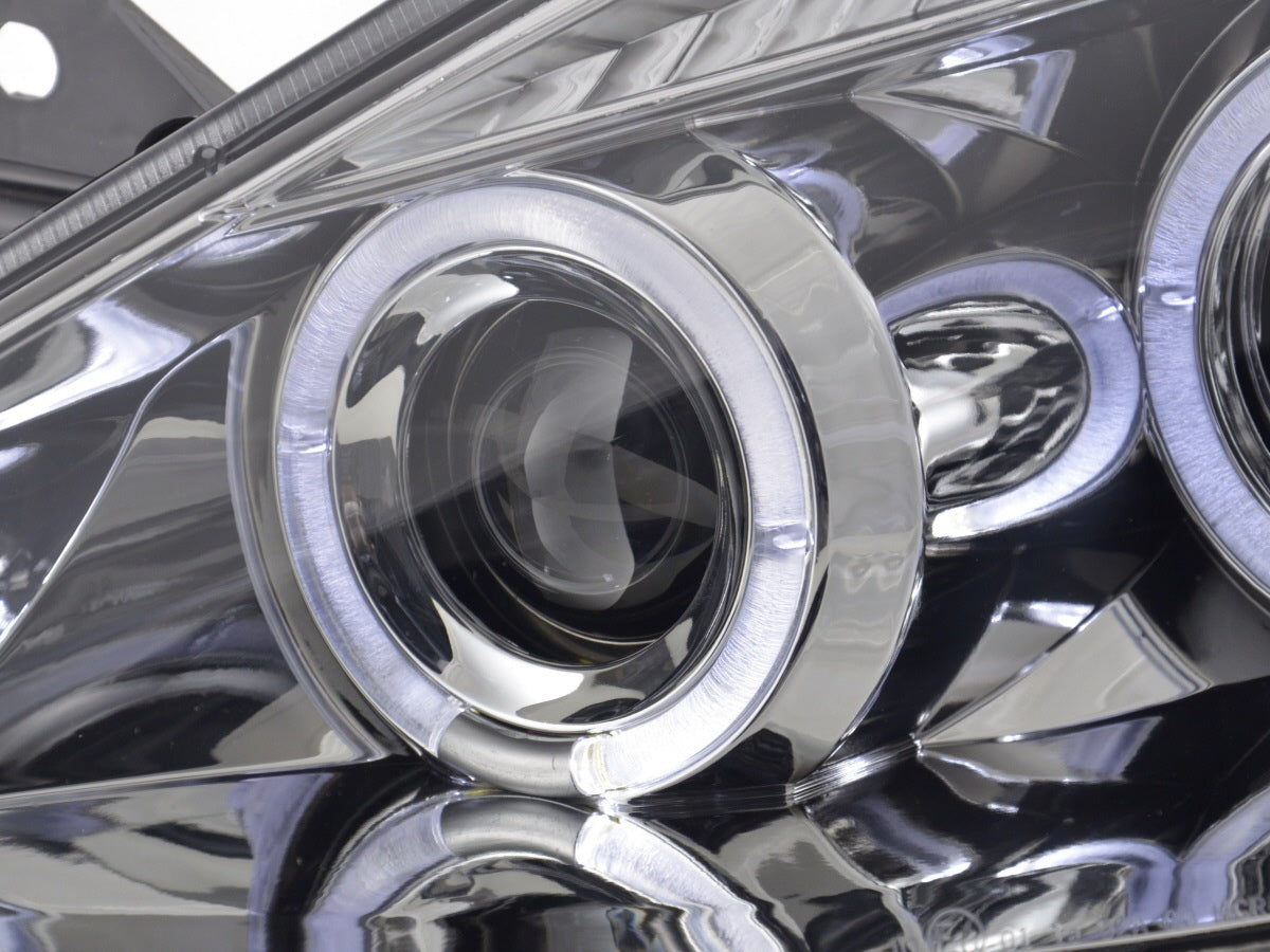 Scheinwerfer Set Renault Clio Typ R Bj. 05- chrom für Rechtslenker