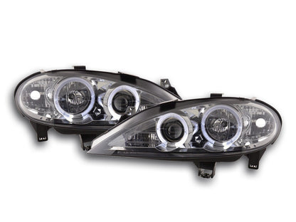 Scheinwerfer Renault Megane 1 3/5-trg. Bj. 99-02 chrom für Rechtslenker