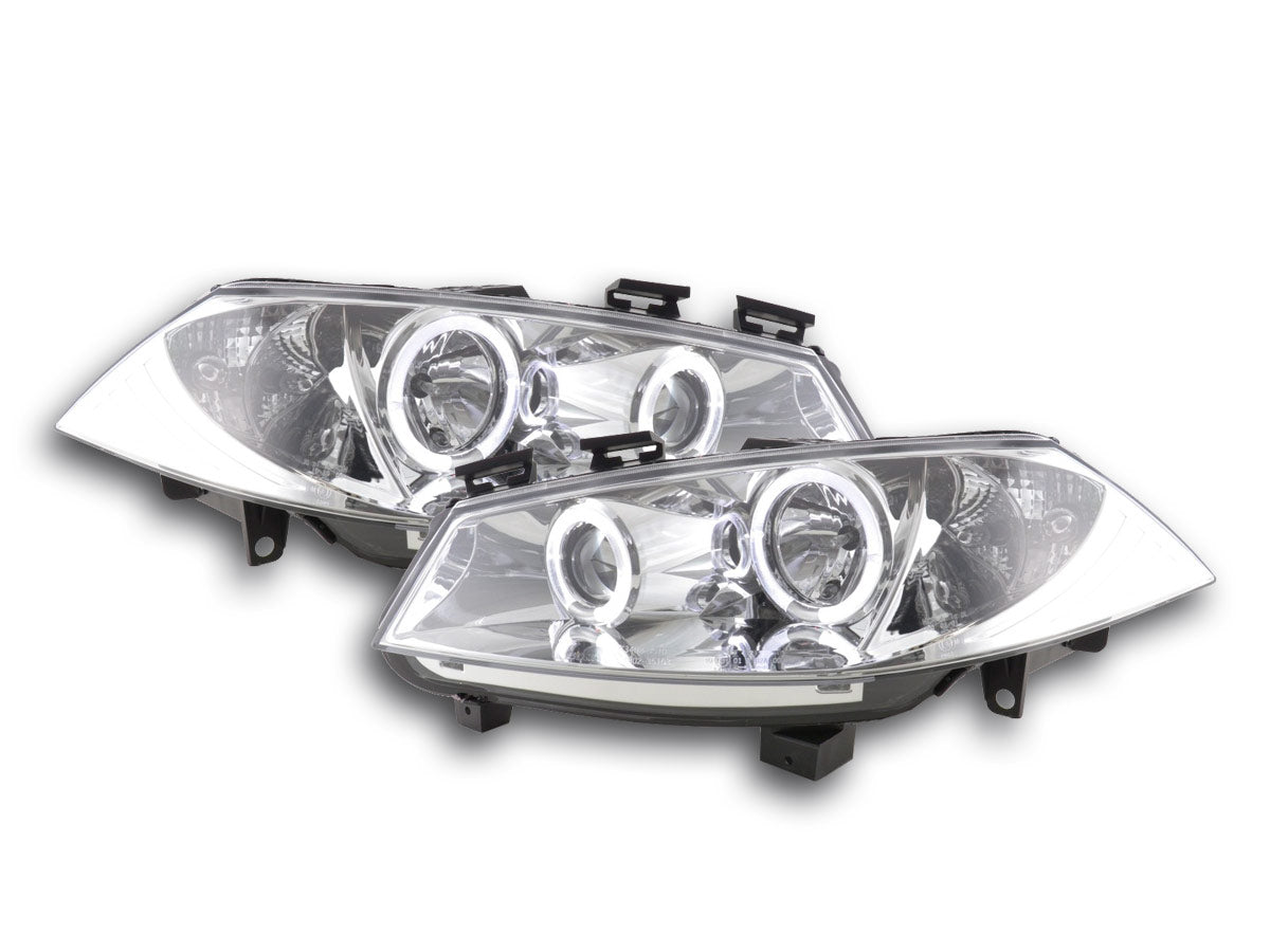 Scheinwerfer Set Renault Megane 2 3/5-trg. Bj. 03-06 chrom